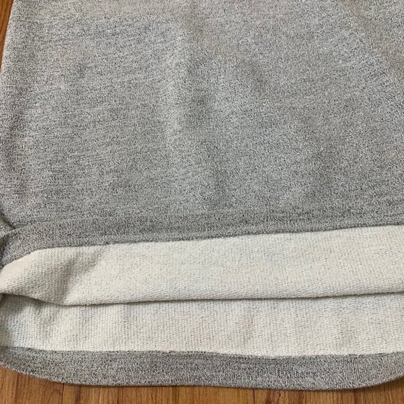 Maison Scotch Grey Short Sleeve Sweater Mini Dress - Picture 10 of 15